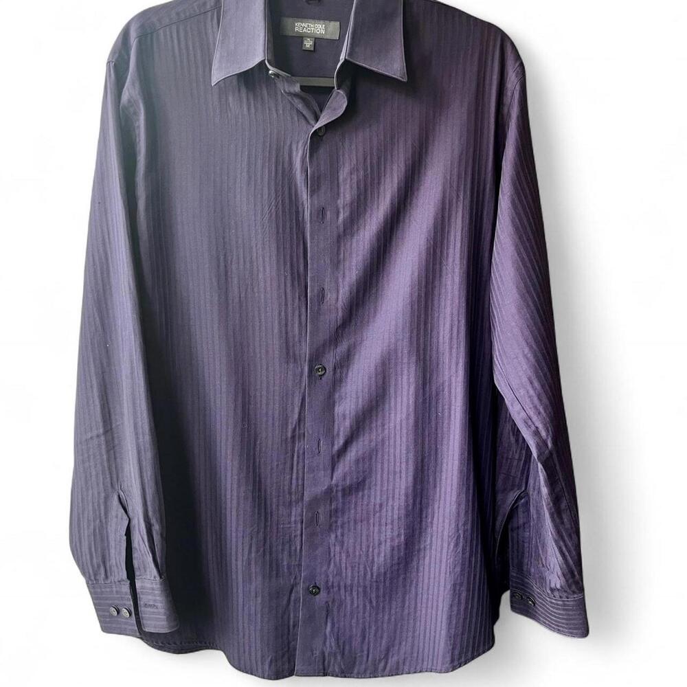 Kenneth Cole Men's Purple Shirt